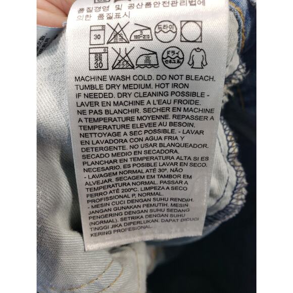 Levi's 569 Jeans Men's 34x32 Blue Denim Loose Straight Baggy Cotton Casual - Picture 14 of 16